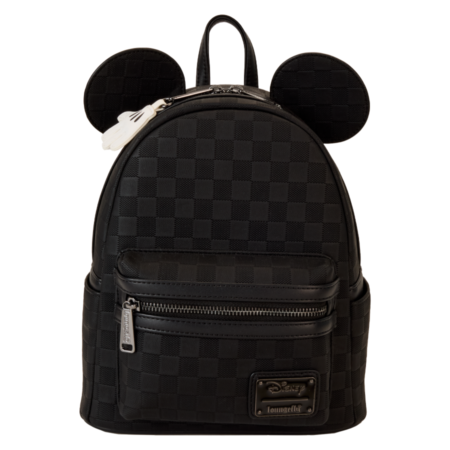 Loungefly- Disney - Mickey Ear Evergreen Mini Backpack