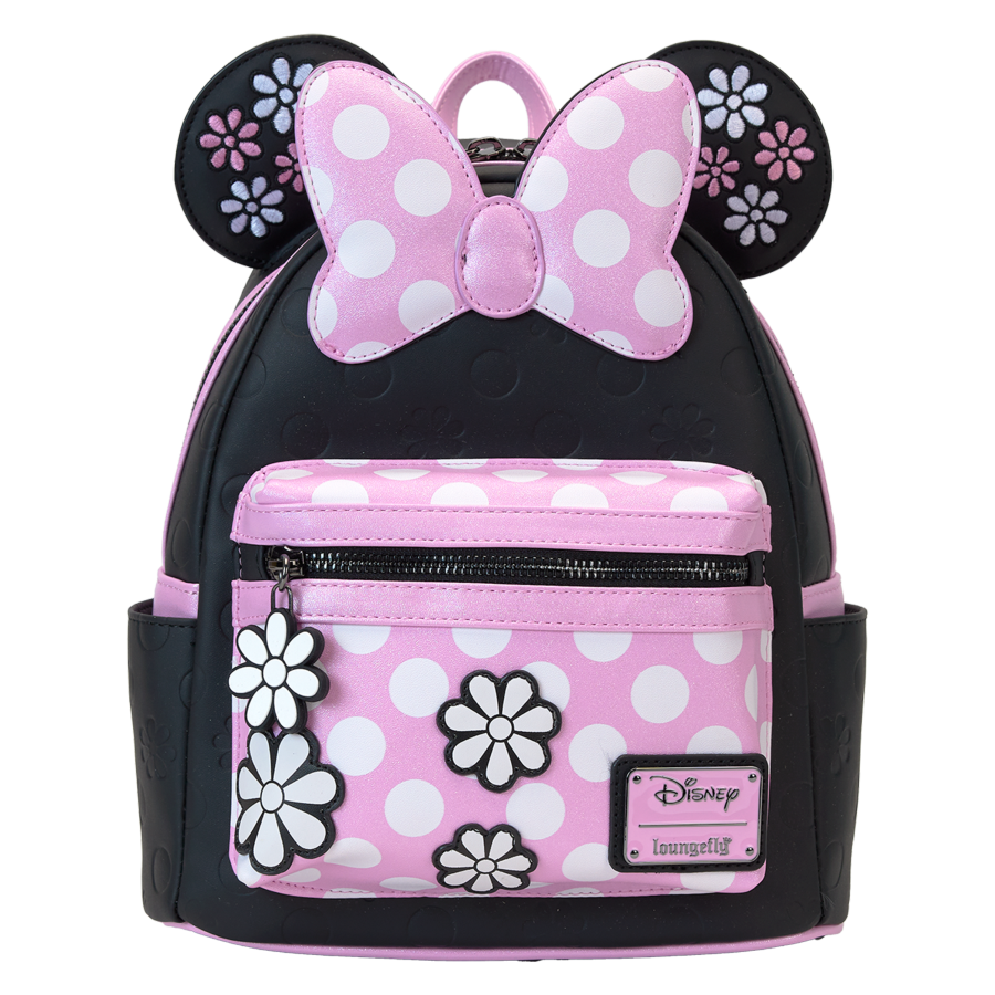 Disney - Minnie Floral Rock the Dots Mini Backpack