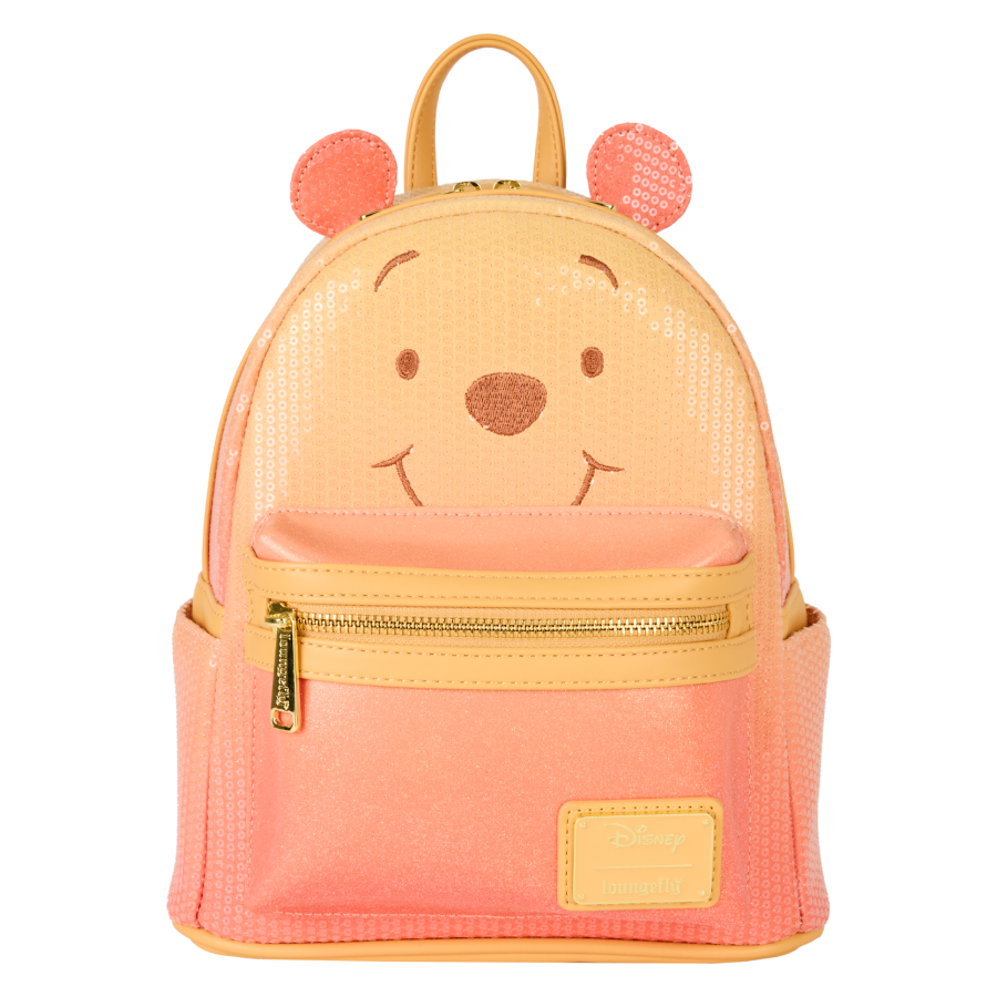 Winnie the Pooh - Pooh Sequin Glitter Mini Backpack