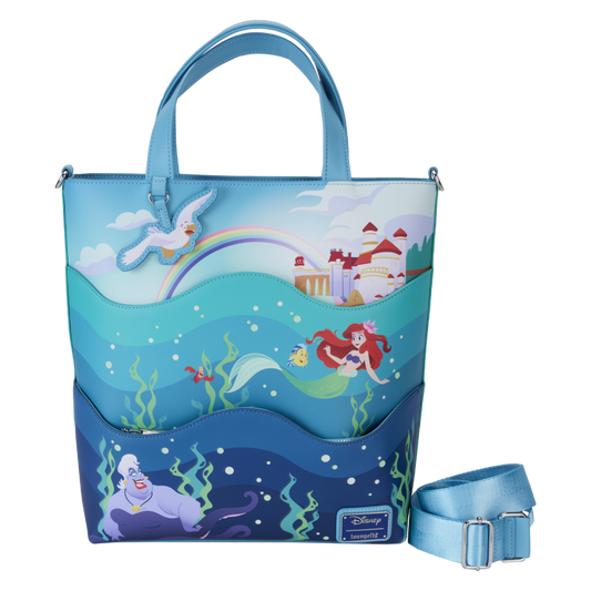 Loungefly - The Little Mermaid (1989) 35th Anniversary - Life Is The Bubbles Tote