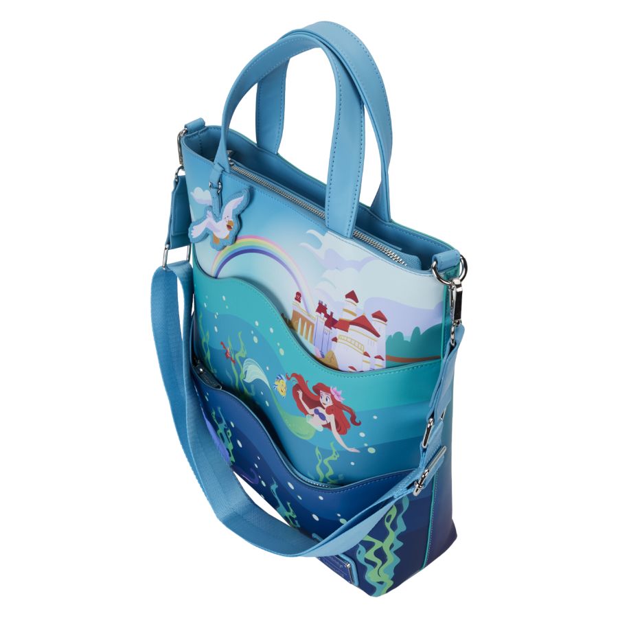 Loungefly - The Little Mermaid (1989) 35th Anniversary - Life Is The Bubbles Tote