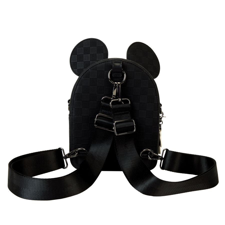 Loungefly- Disney - Mickey Ear Evergreen Convertible Crossbody