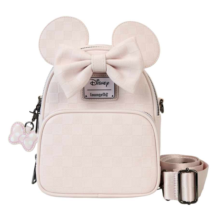 Loungefly- Disney - Minnie Ear Evergreen Convertible Crossbody