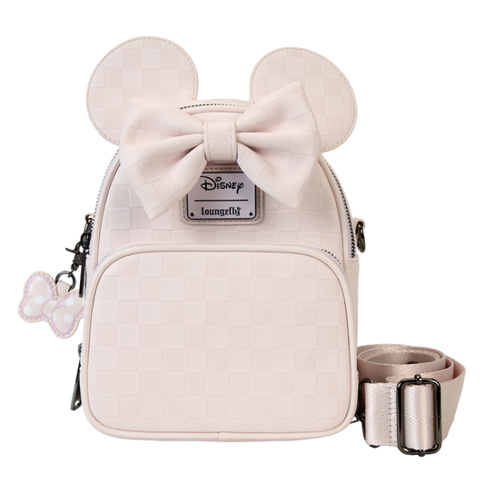 Loungefly- Disney - Minnie Ear Evergreen Convertible Crossbody