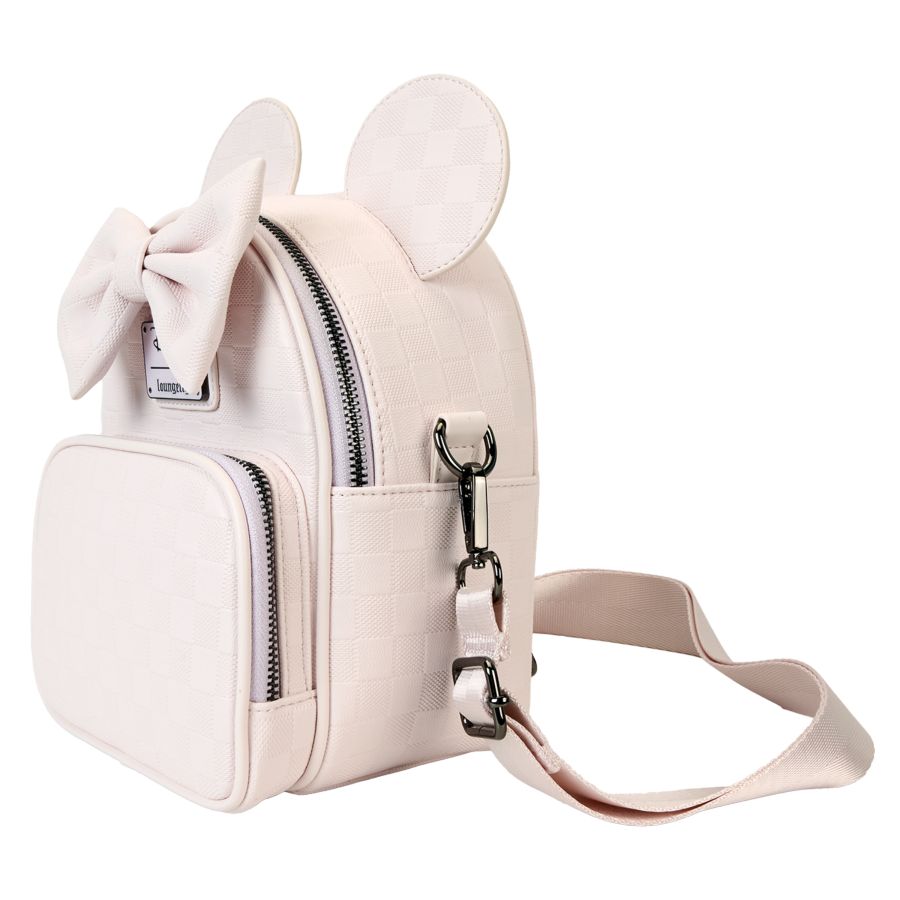 Loungefly- Disney - Minnie Ear Evergreen Convertible Crossbody