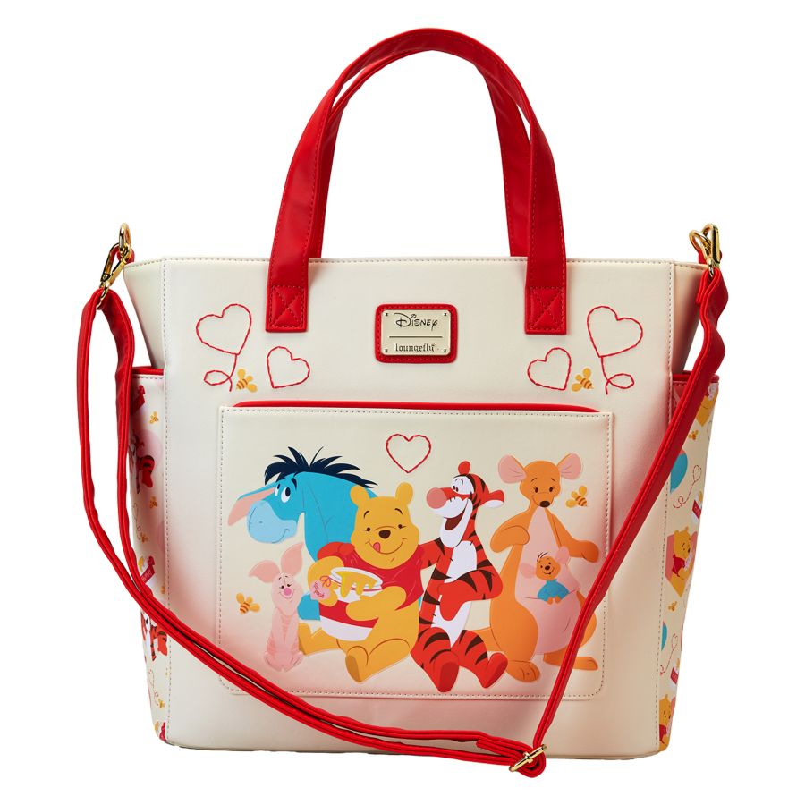 Loungefly | Winnie The Pooh - Love Convertible Backpack & Tote Bag