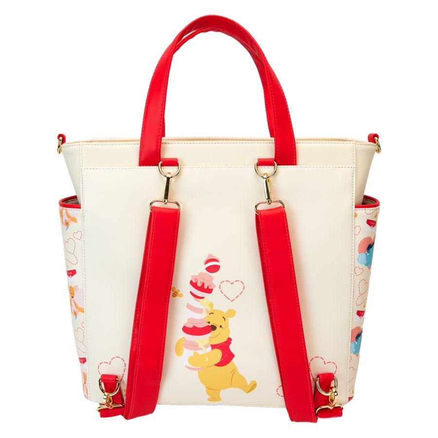 Loungefly | Winnie The Pooh - Love Convertible Backpack & Tote Bag