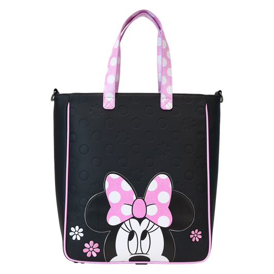 Disney - Minnie Floral Rock the Dots Tote Bag w/Coin Bag