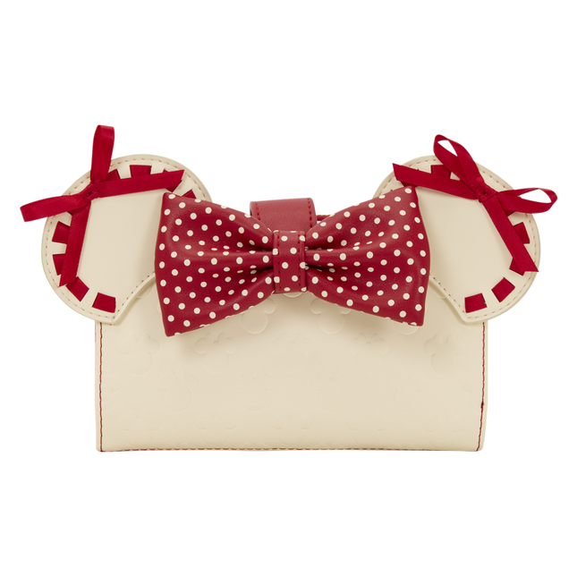 Disney - Minnie Mouse Rock the Dots Coquette Flap Wallet