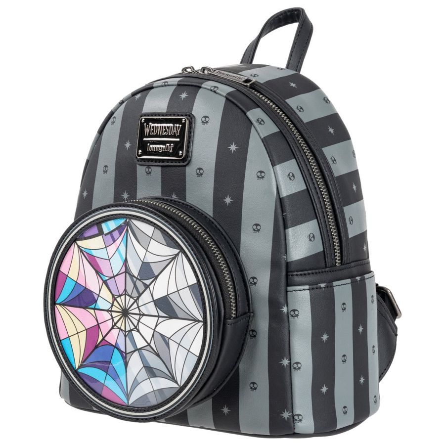 Loungefly- Wednesday (TV) - Nevermore US Exclusive Mini Backpack