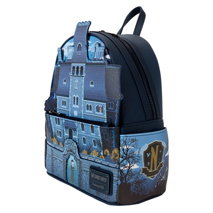 Loungefly | Wednesday (TV) - Nevermore Academy Mini Backpack