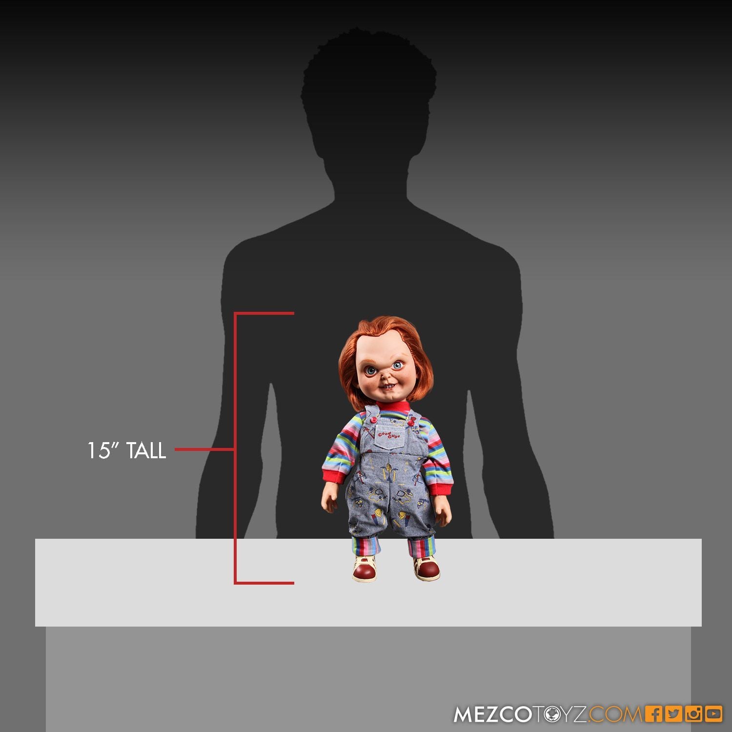 Child's Play - Chucky 15" Good Guy Action Figure with Sound
