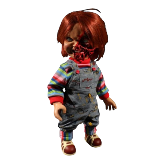 Child's Play - Chucky Pizza Face 15" Talking Figure