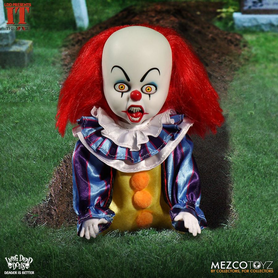 Living Dead Dolls - IT (1990): Pennywise 10" Doll