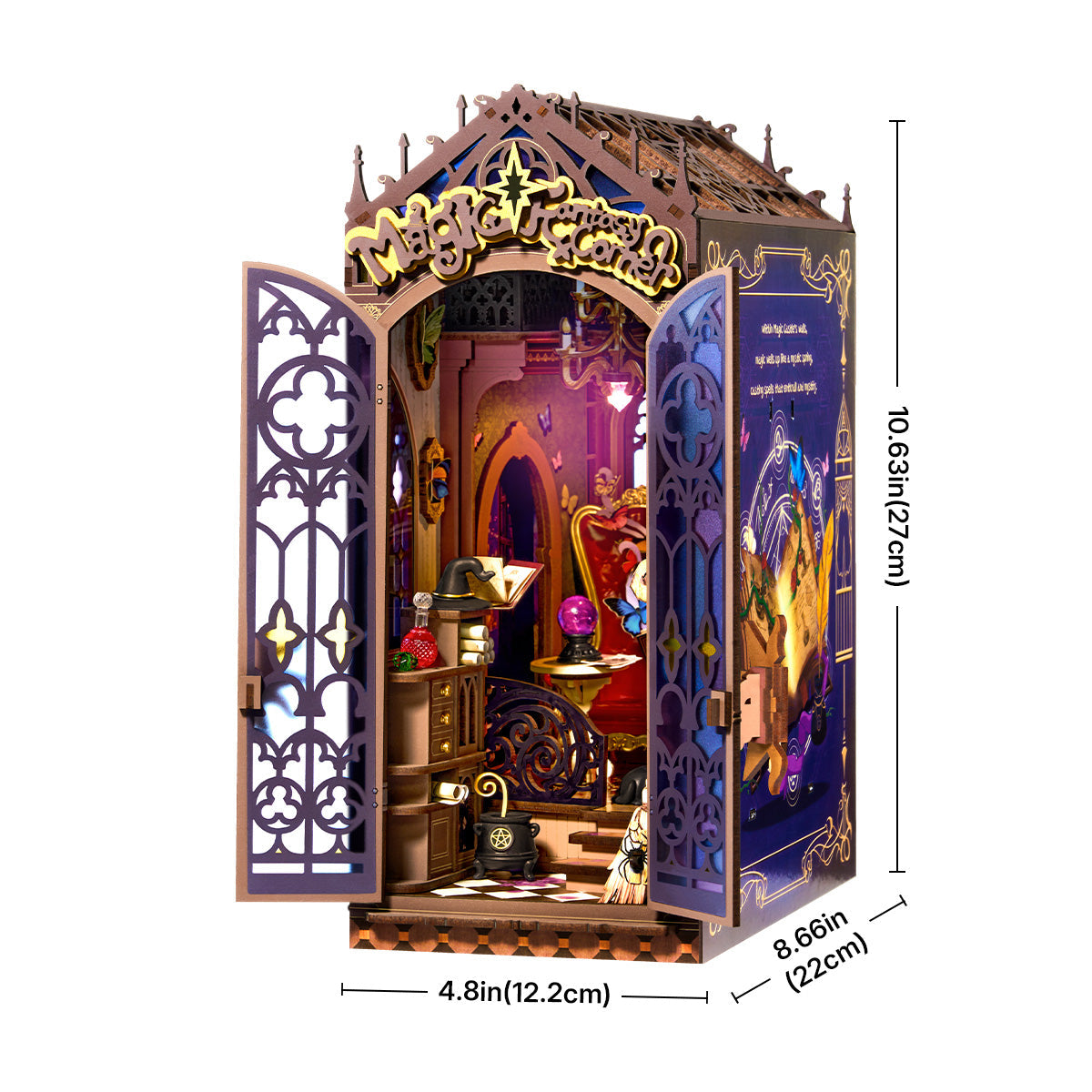Rolife Magic Fantasy Corner DIY Book Nook Shelf Insert TGB14