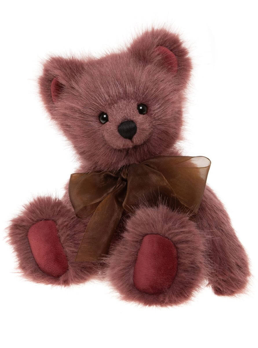 Maple Charlie Bears plush bear side view