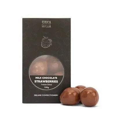White Chocolate Freeze Dried Strawberries 100g