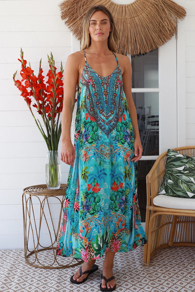 Floral Embellished Dress