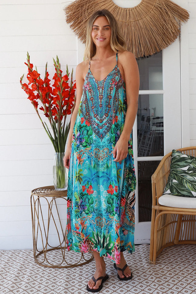 Floral Embellished Dress