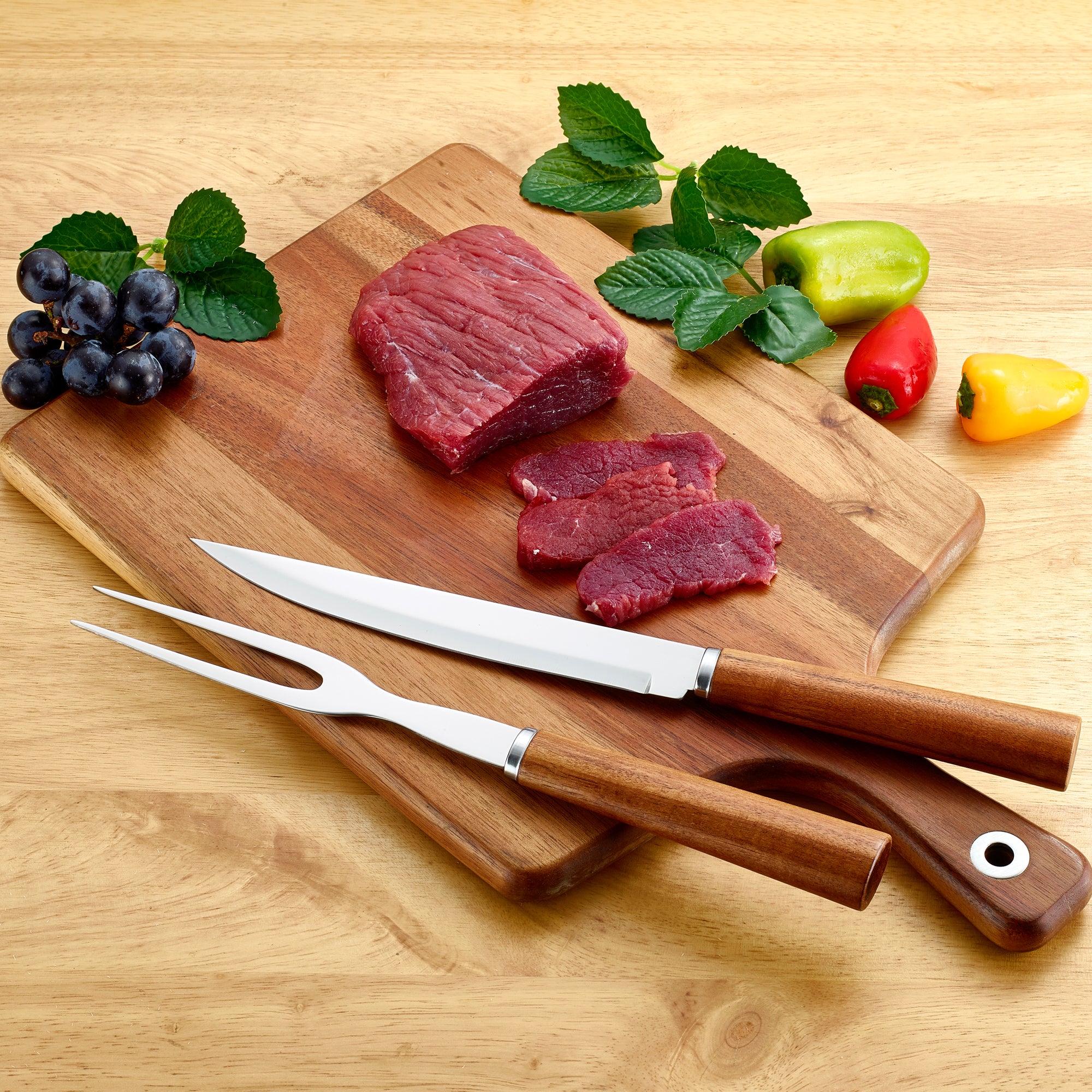 Ost & Vin 2 Piece Carving Gift Set (33cm & 31cm)