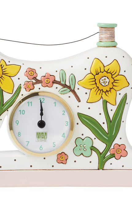 Allen Designs - Sew Happy Desk Clock