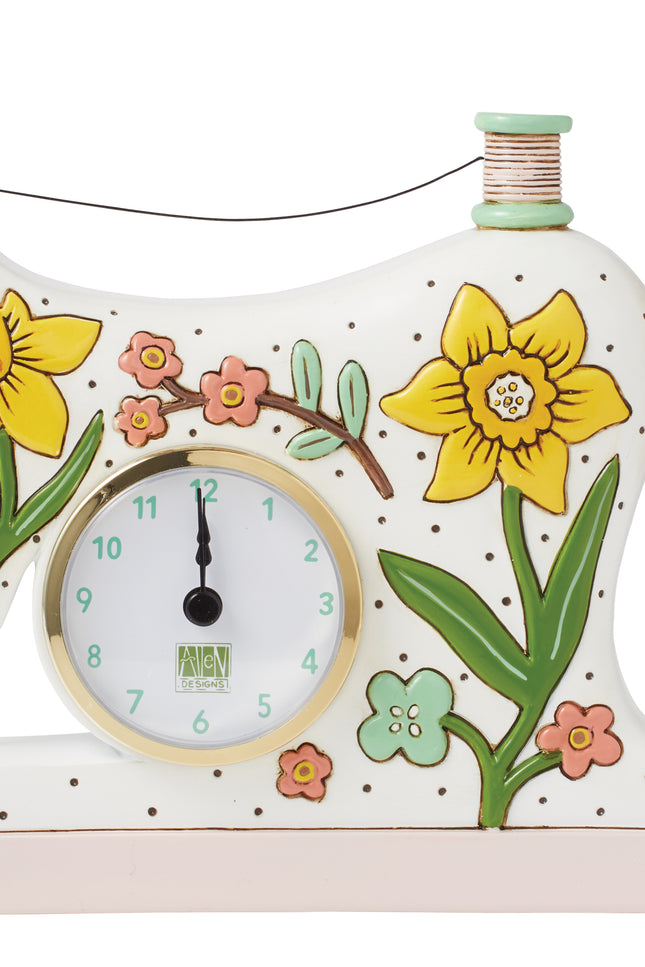 Allen Designs - Sew Happy Desk Clock