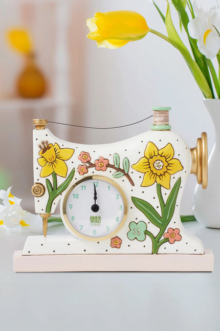 Allen Designs - Sew Happy Desk Clock