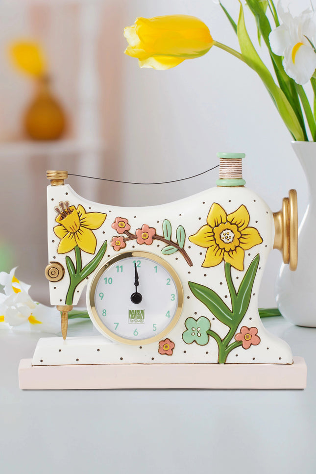 Allen Designs - Sew Happy Desk Clock