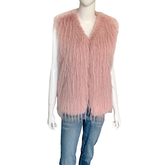 Copy of Pina Faux Fur Vest | Pink