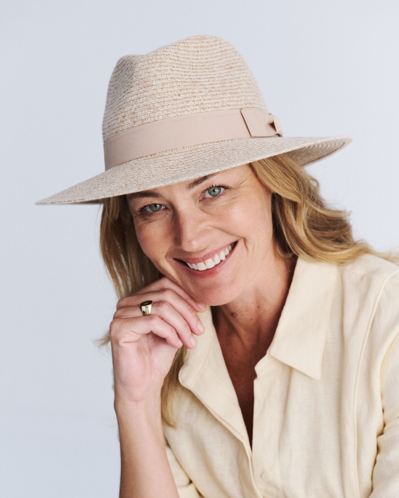 Rigon Sherry Fedora | Oatmeal