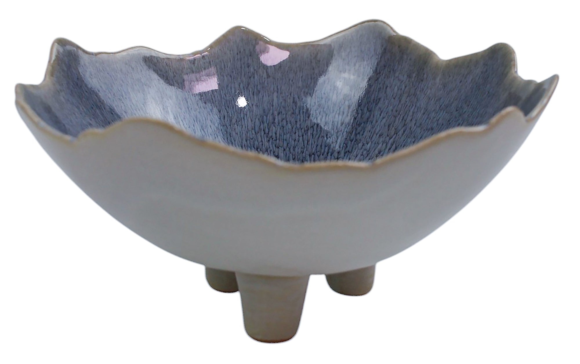 Bowl-d Over Footed Bowl | Sapphire (22x22x11cm)