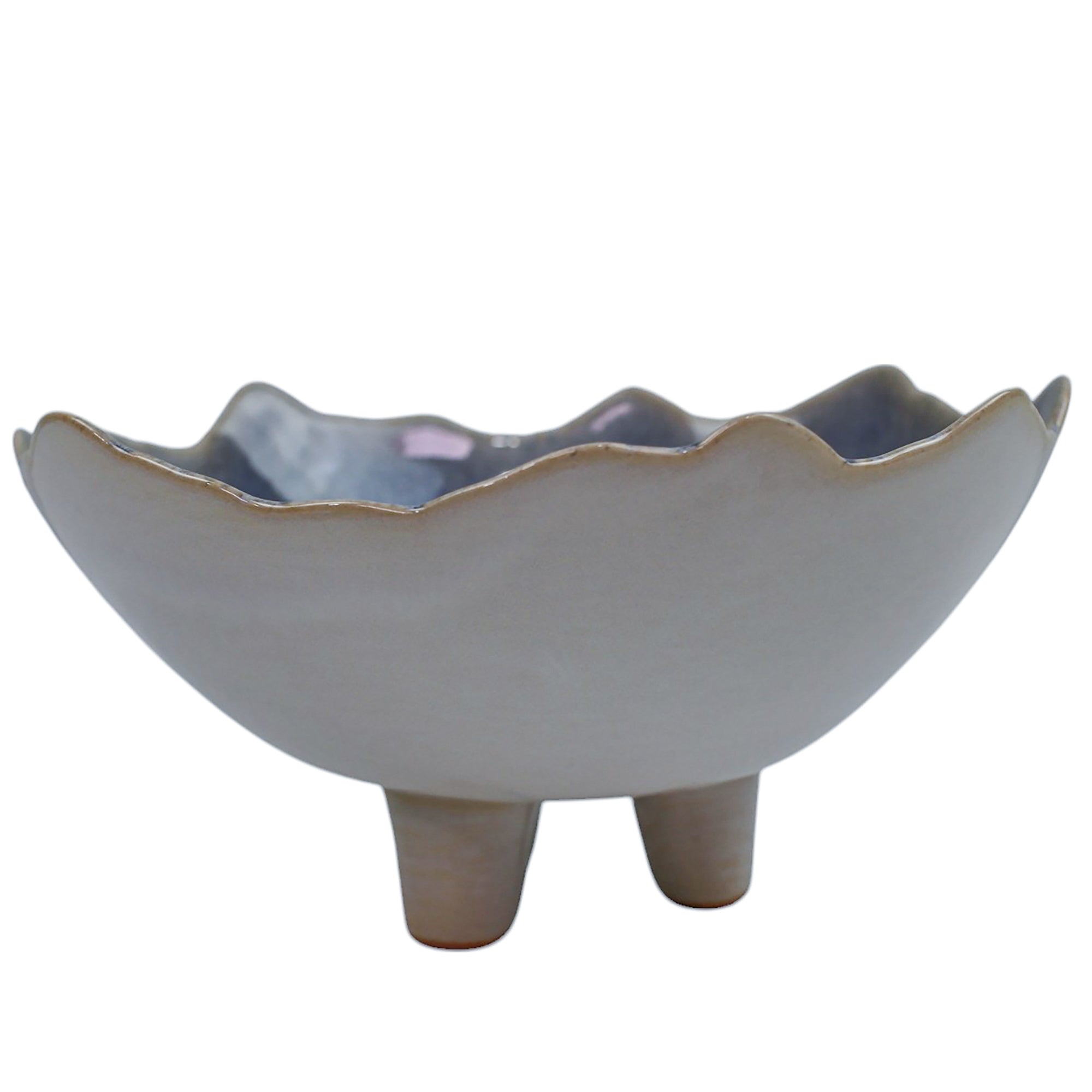 Bowl-d Over Footed Bowl | Sapphire (22x22x11cm)