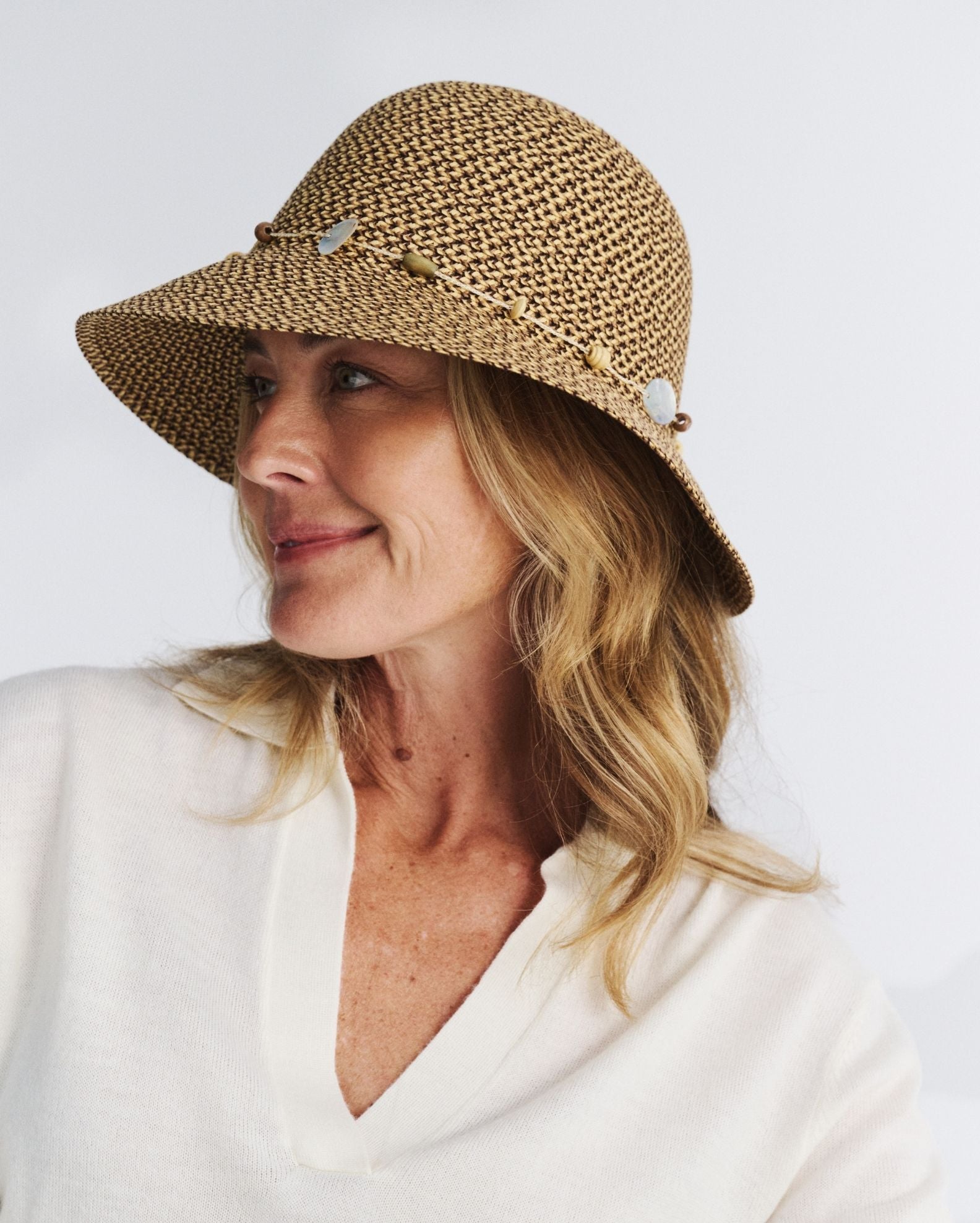 Rigon Bohemian Bucket Hat | Chocolate