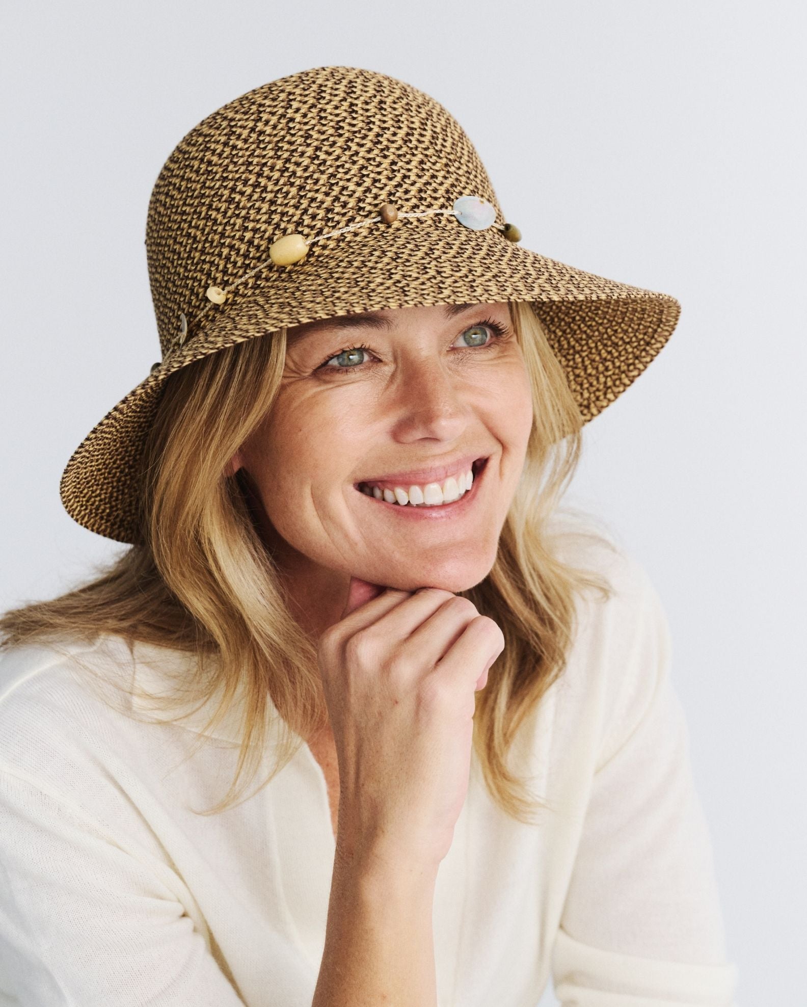 Rigon Bohemian Bucket Hat | Chocolate