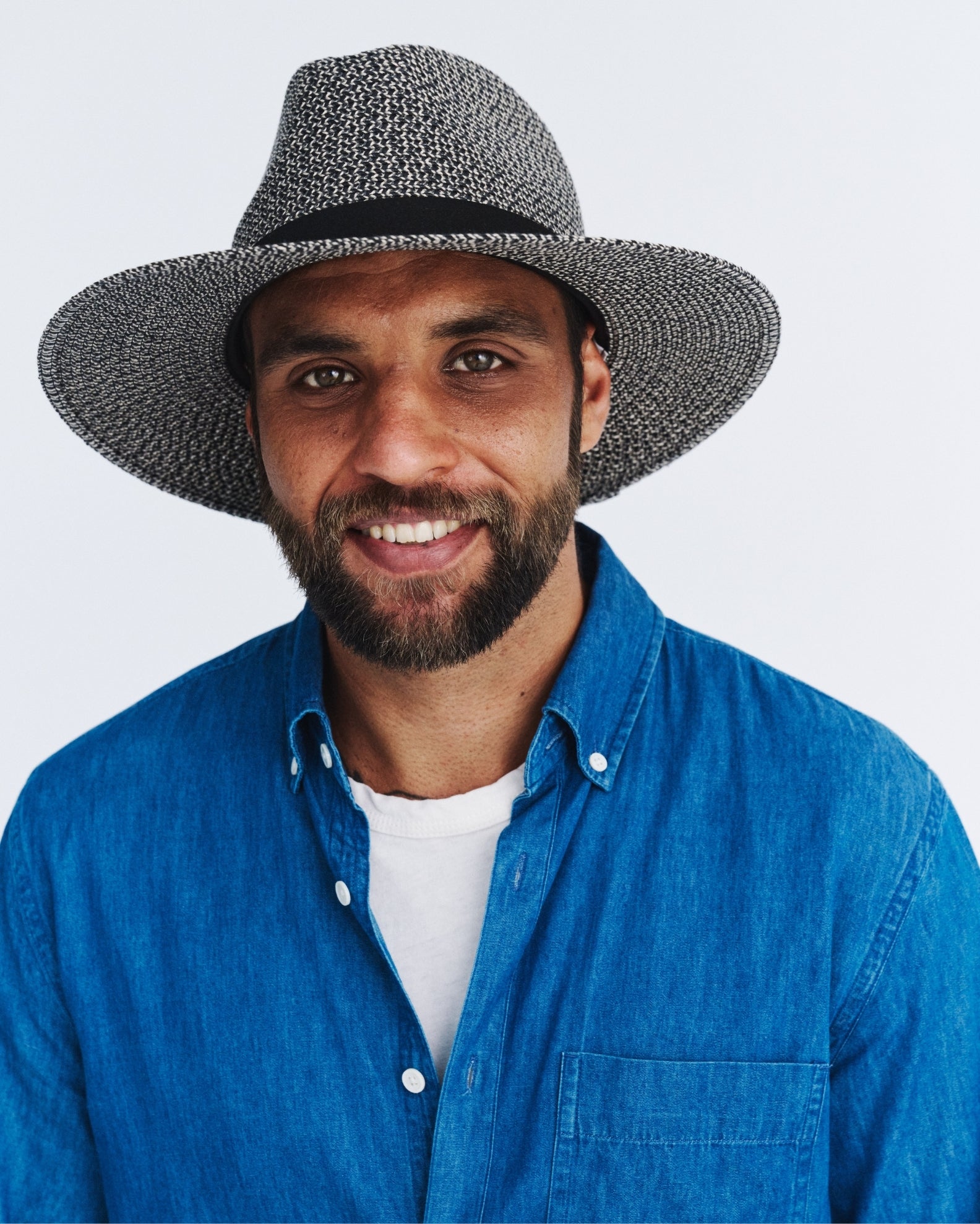 Rigon Outback Lightweight Fedora | Grey/Black
