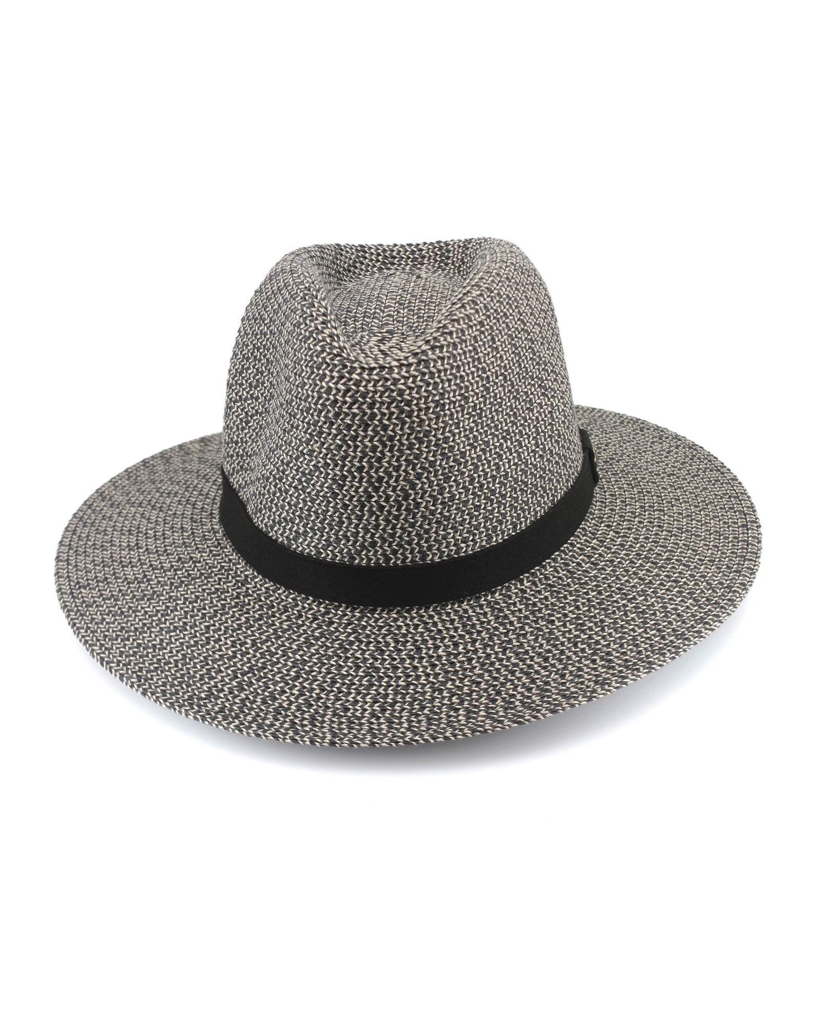 Rigon Outback Lightweight Fedora | Grey/Black