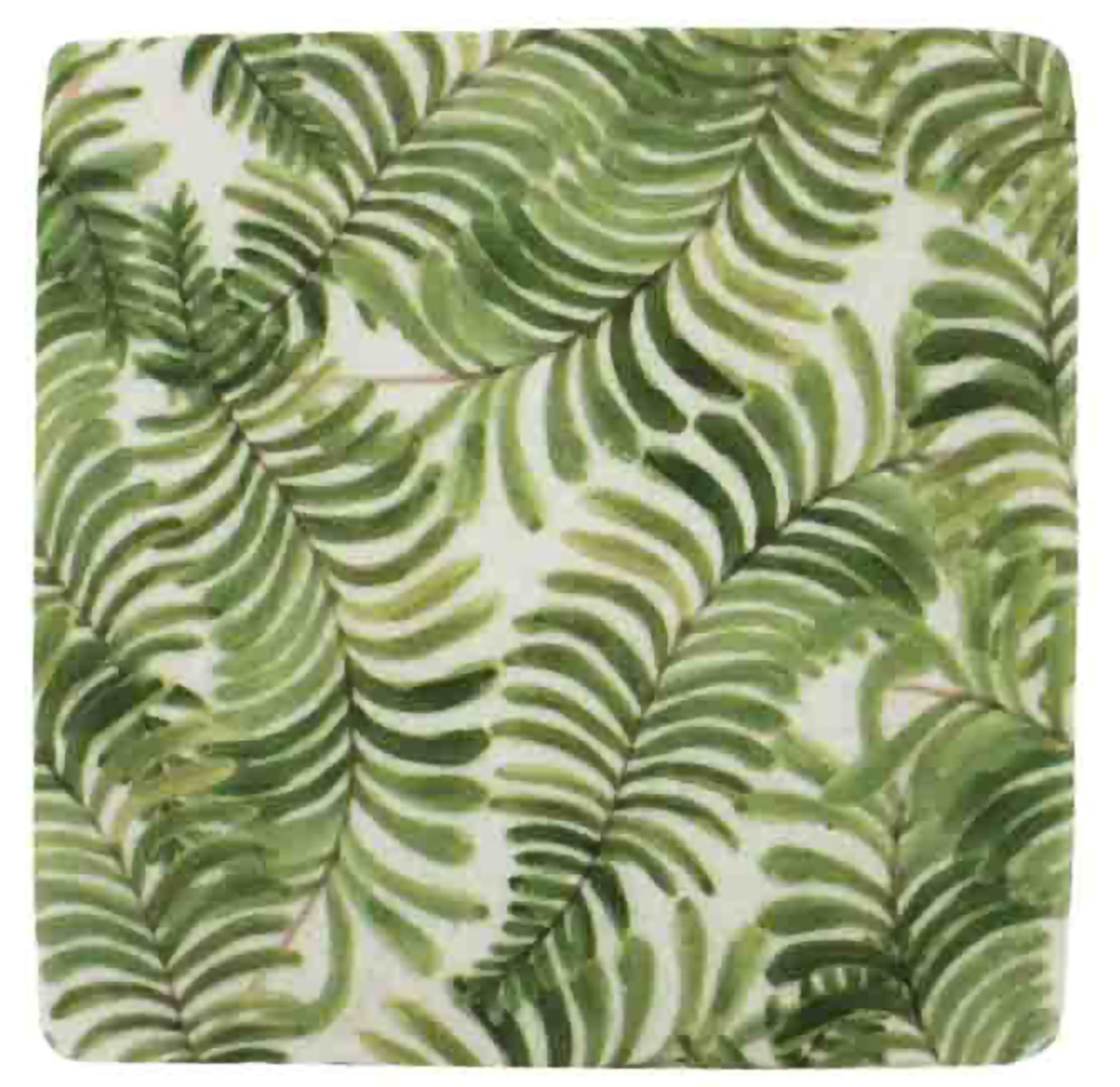 A Good Fern Resin Coasters Set of 4 (10x10cm)