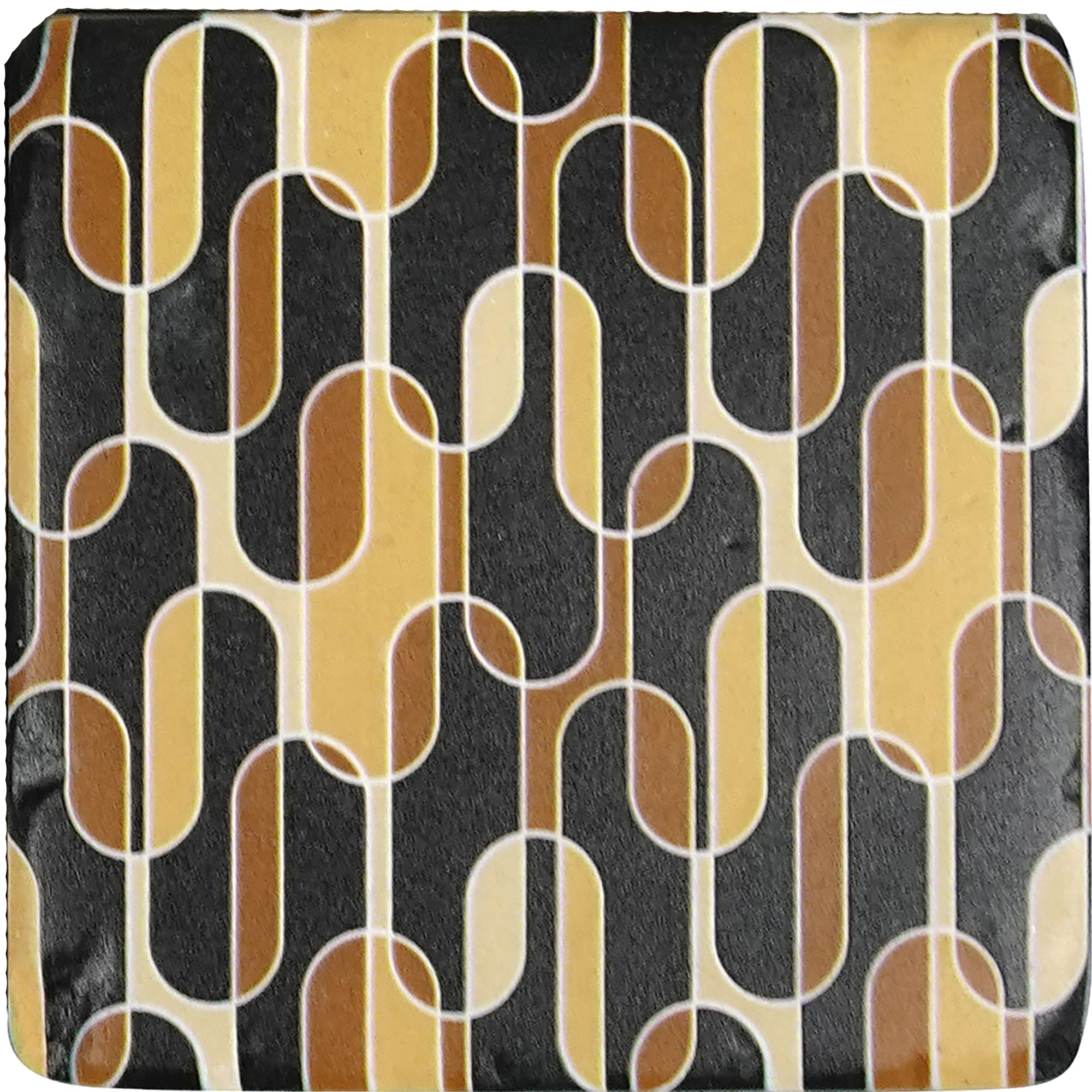 Groovy Bean Resin Coasters Set of 4 (10x10cm)