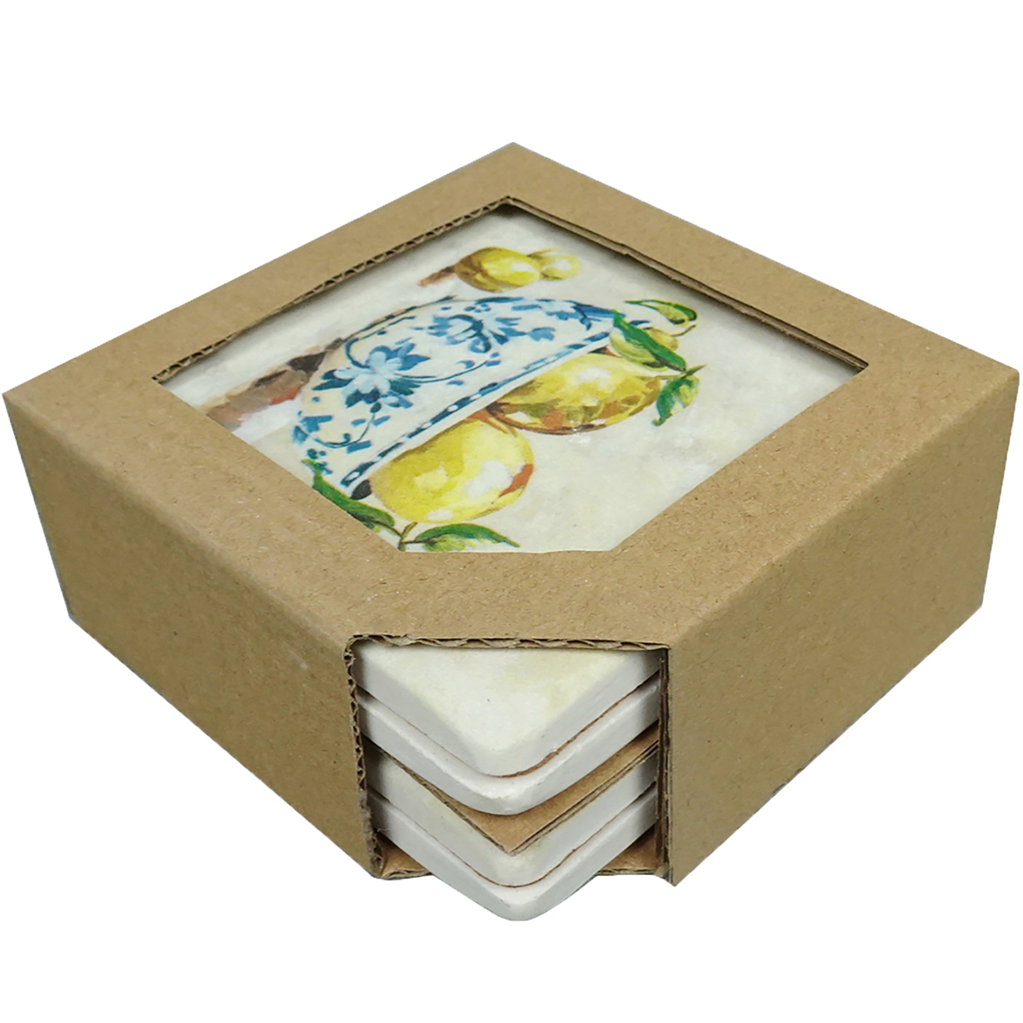 Sour Power Resin Coasters Set of 4 (10x10cm)