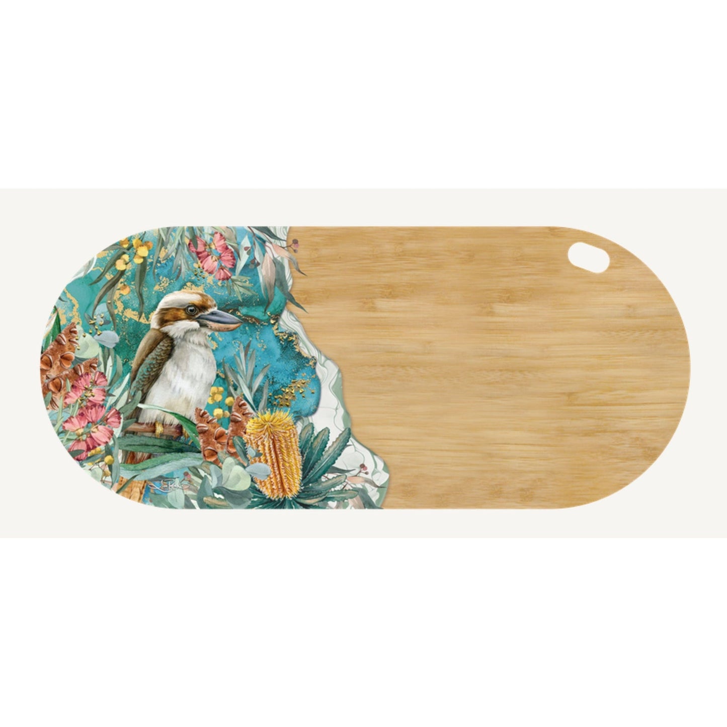 Lisa Pollock | Resin/Bamboo Grazing Board | Kookaburra