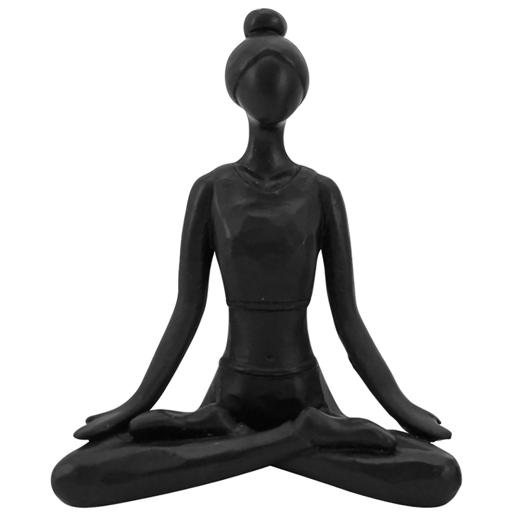 Yoga Ladies Set of 3 | Black (13cm)