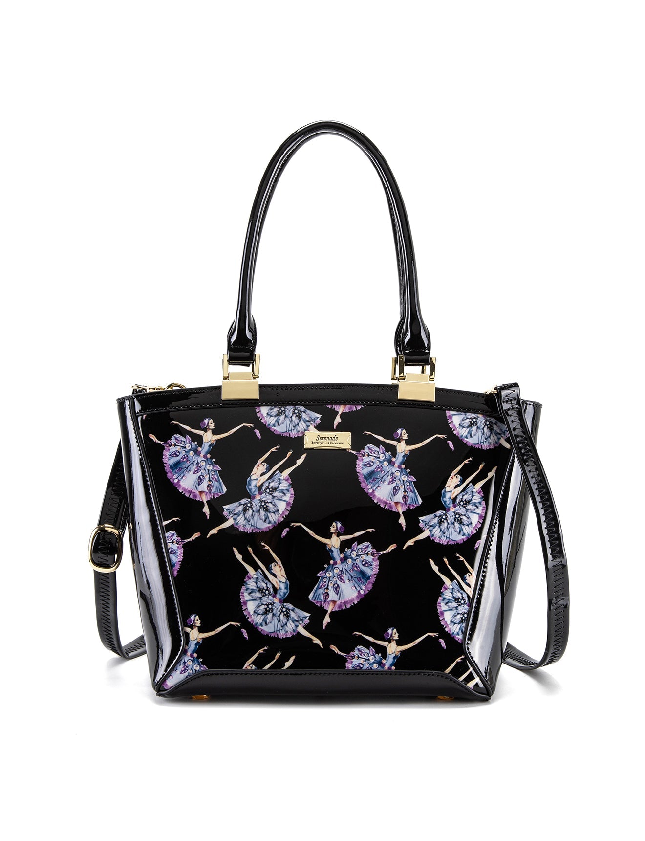 BALLERINA PATENT LEATHER BAG- SF48-0215