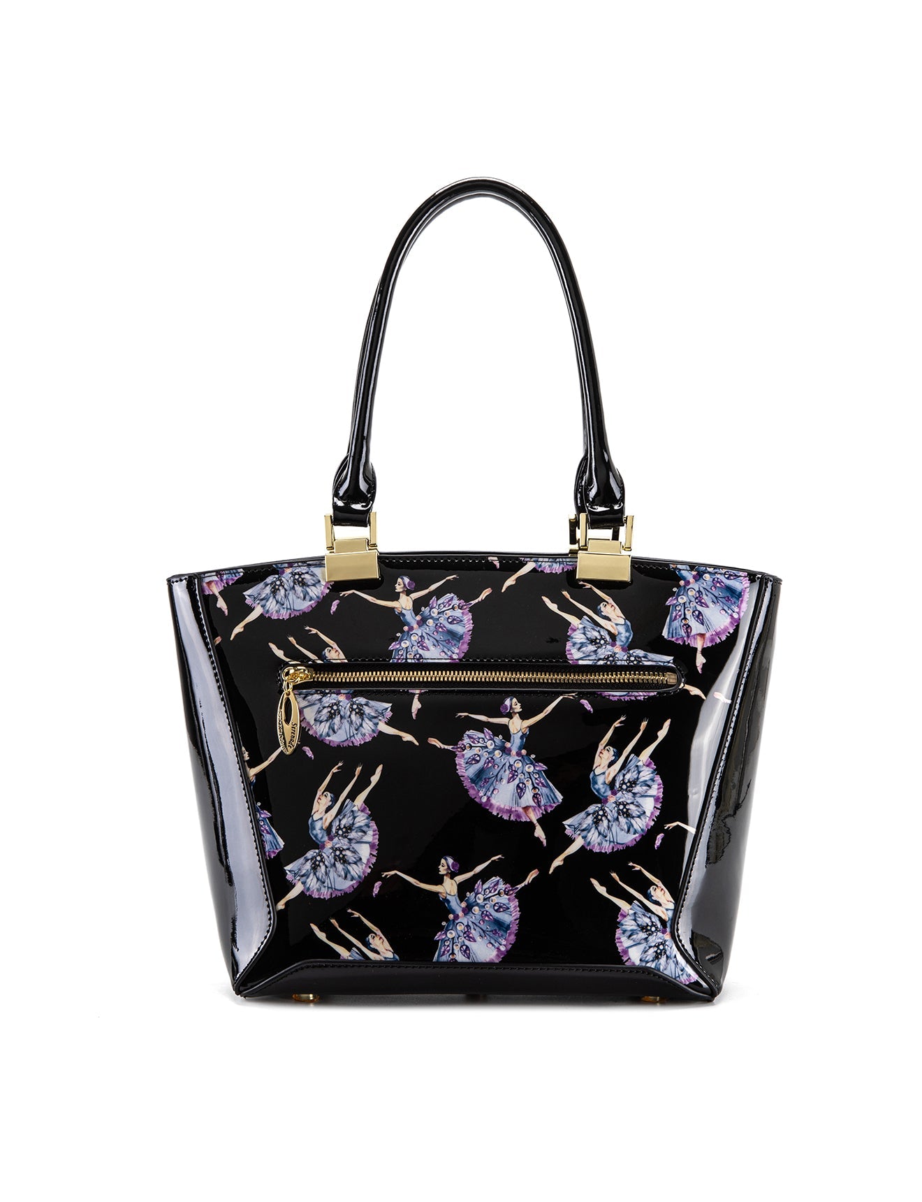 BALLERINA PATENT LEATHER BAG- SF48-0215