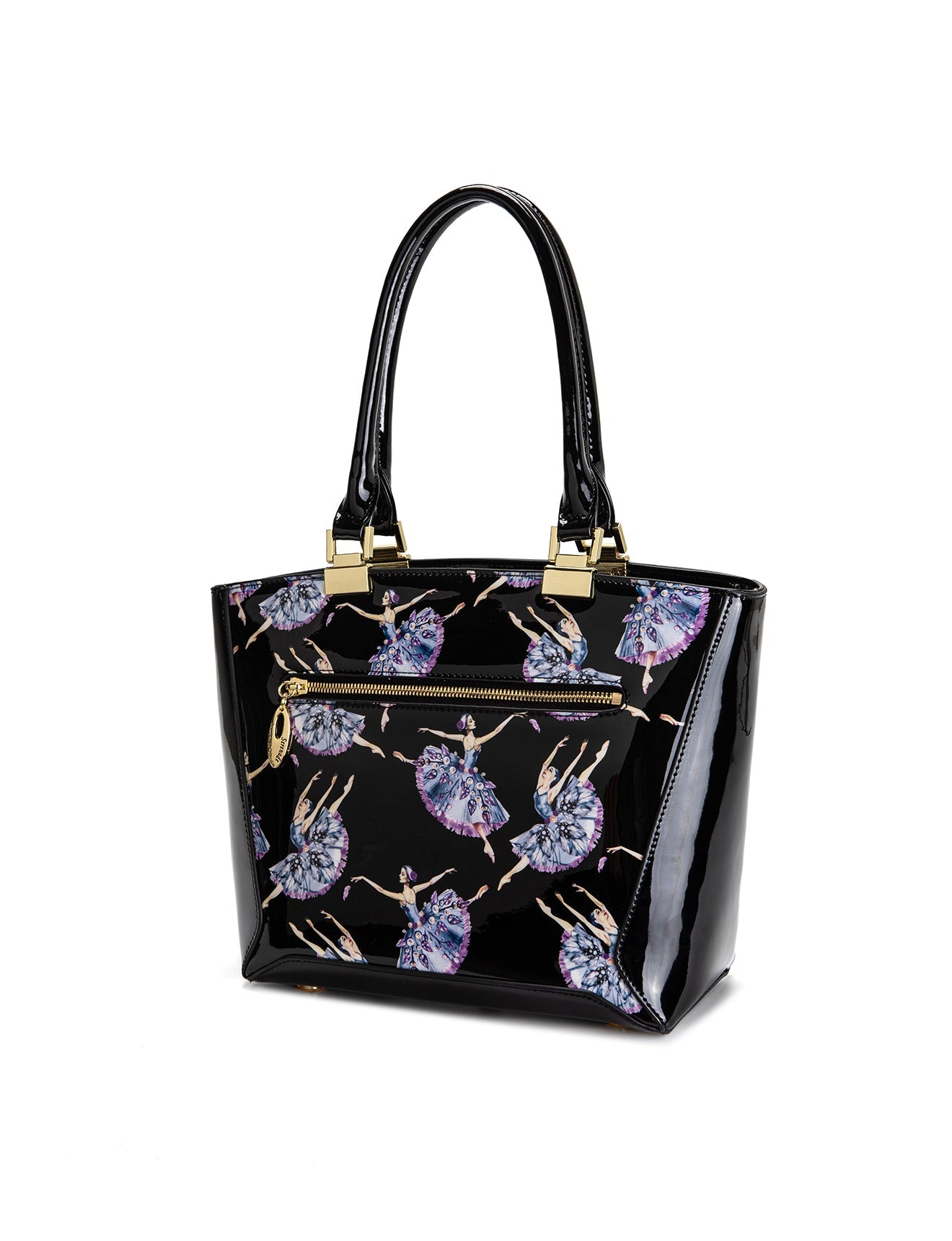 BALLERINA PATENT LEATHER BAG- SF48-0215