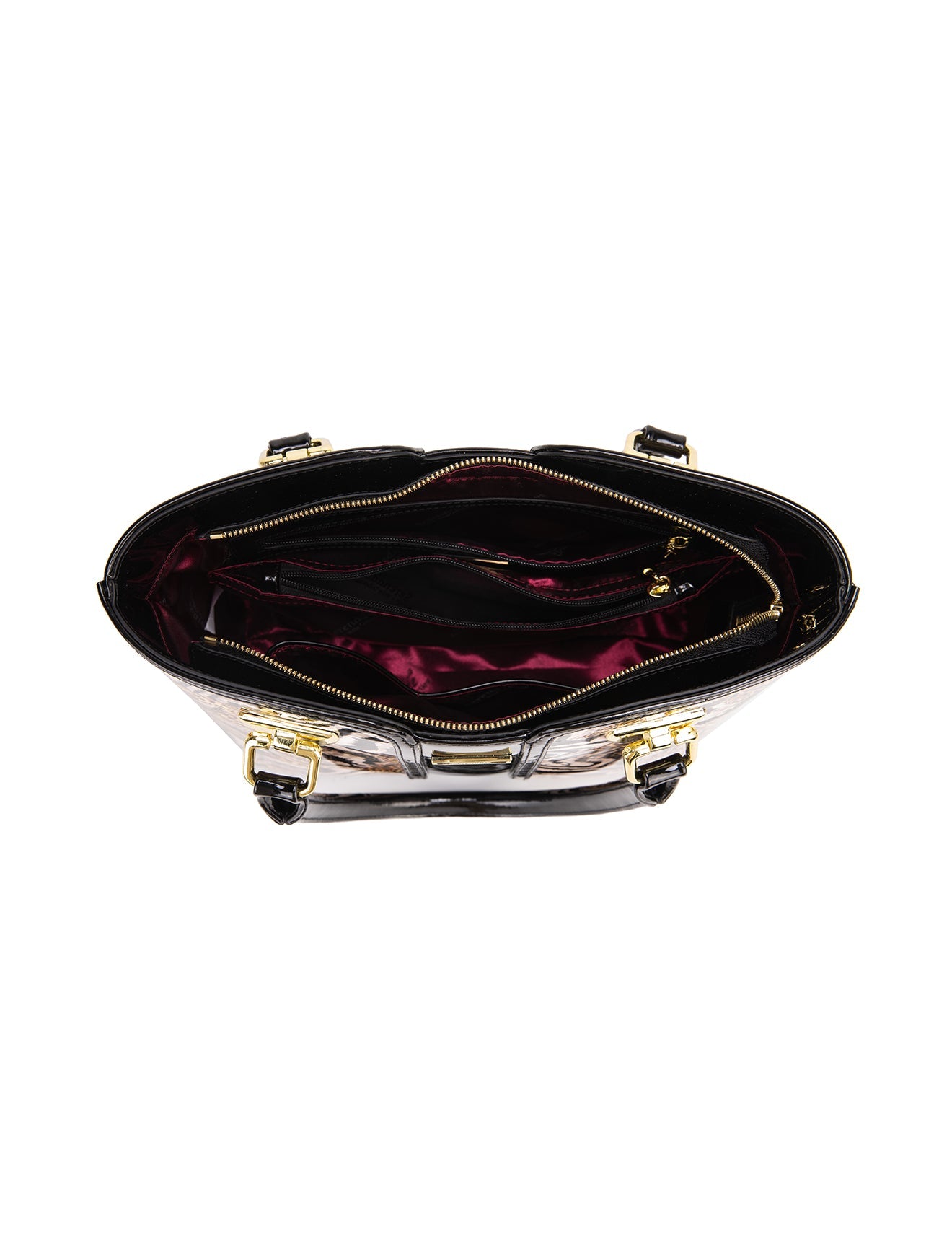 NALA MED GRIP HANDLE LEATHER BAG- SF5-0292