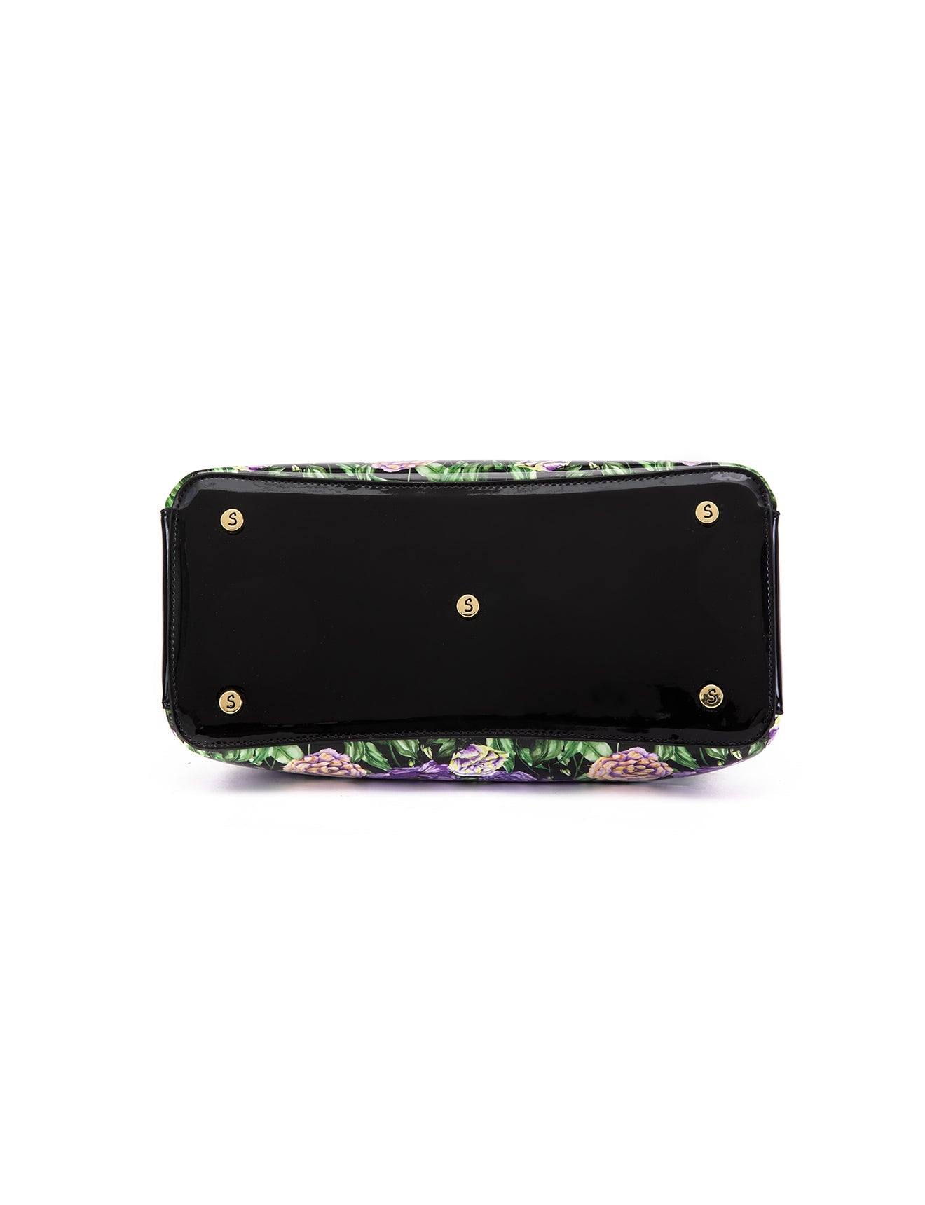 DIZZY LIZZY GRIP HANDLE  LEATHER BAG- SF51-0378- NEW IN