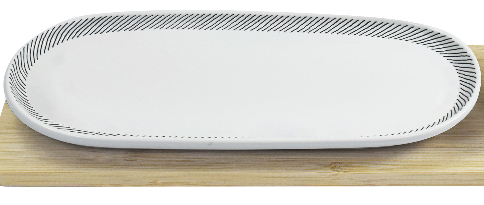 Tapas Platter Serving Set | White