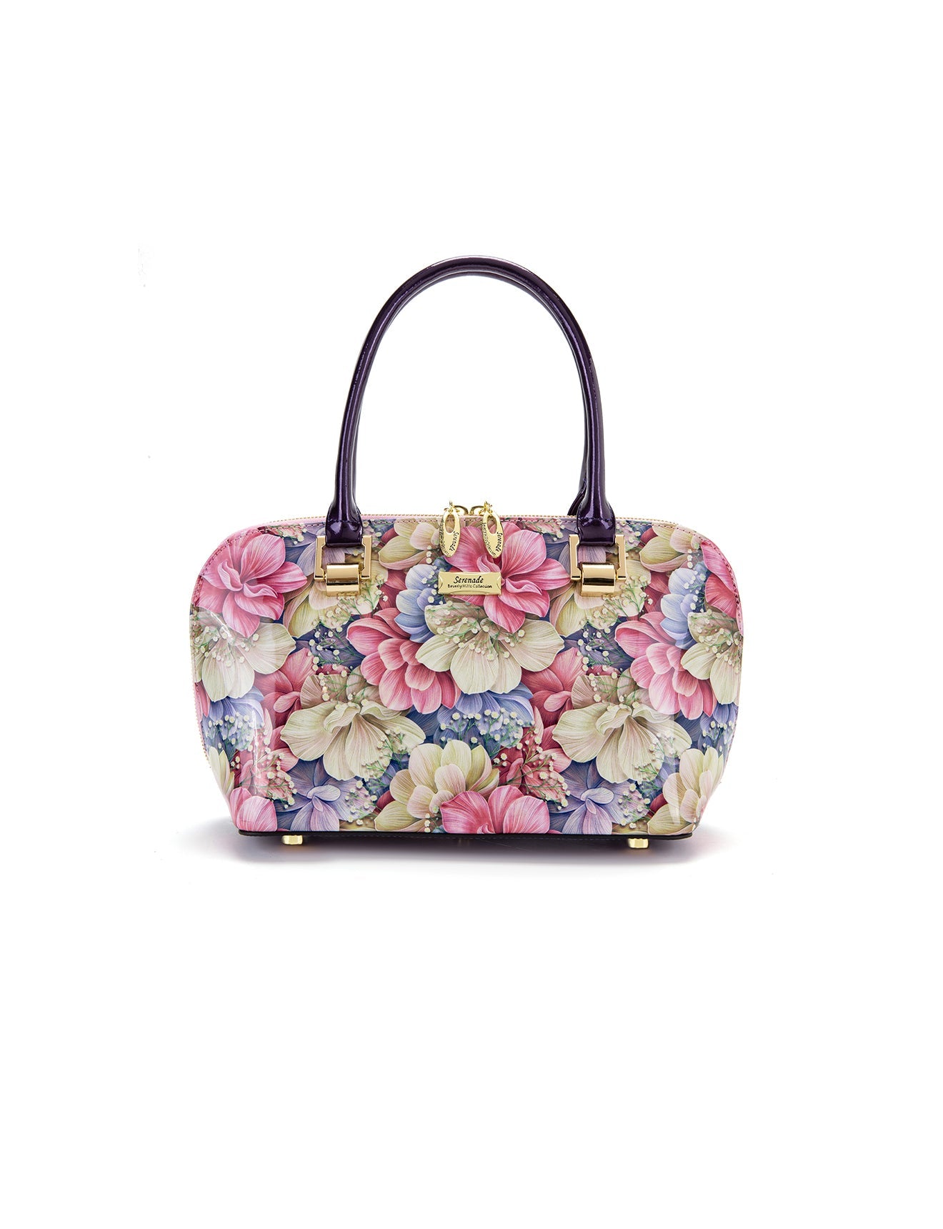 ANGELIQUE SML GRIP HANDLE LEATHER BAG- SN57-9387