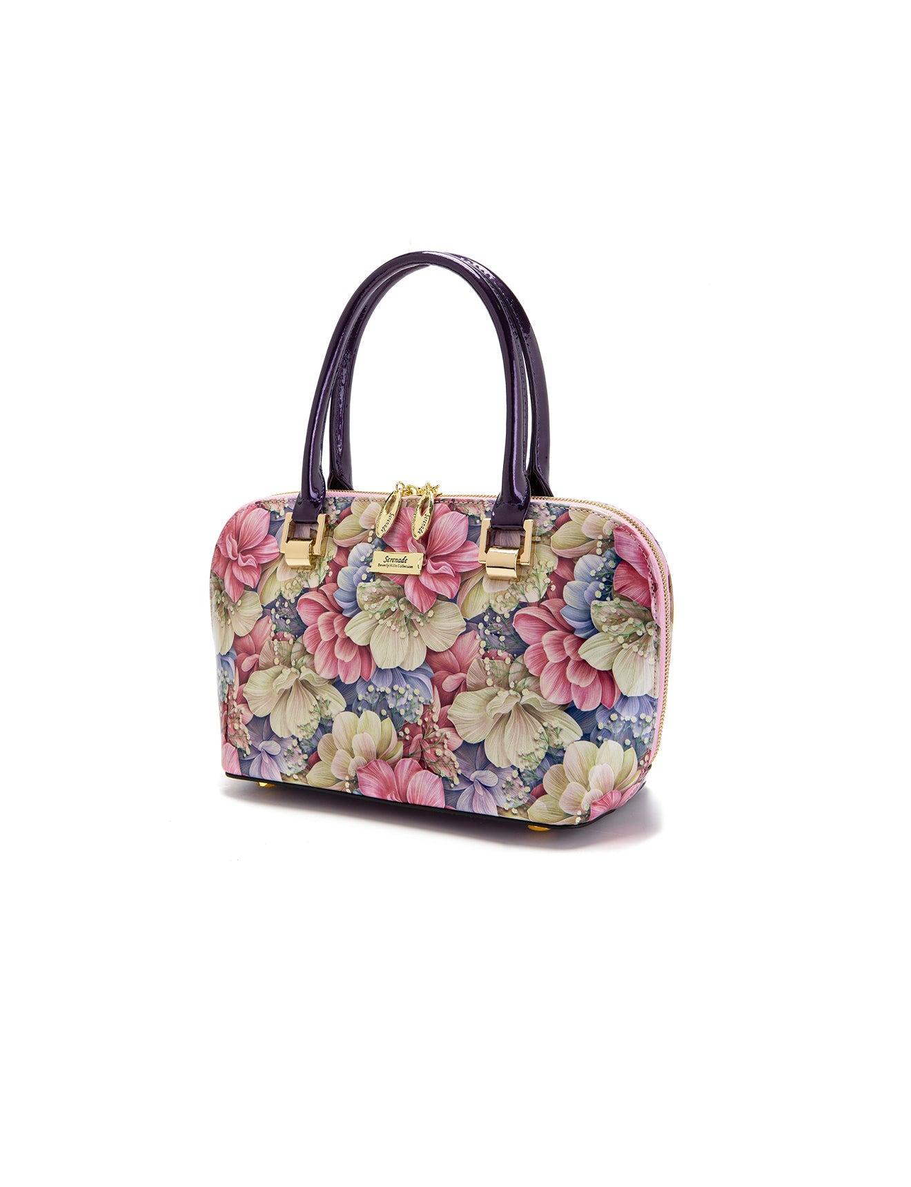 ANGELIQUE SML GRIP HANDLE LEATHER BAG- SN57-9387