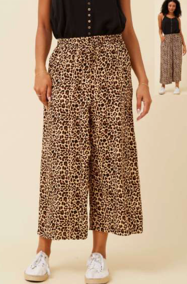 Animal Wide Leg Pant